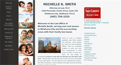 Desktop Screenshot of michellesmithlaw.com